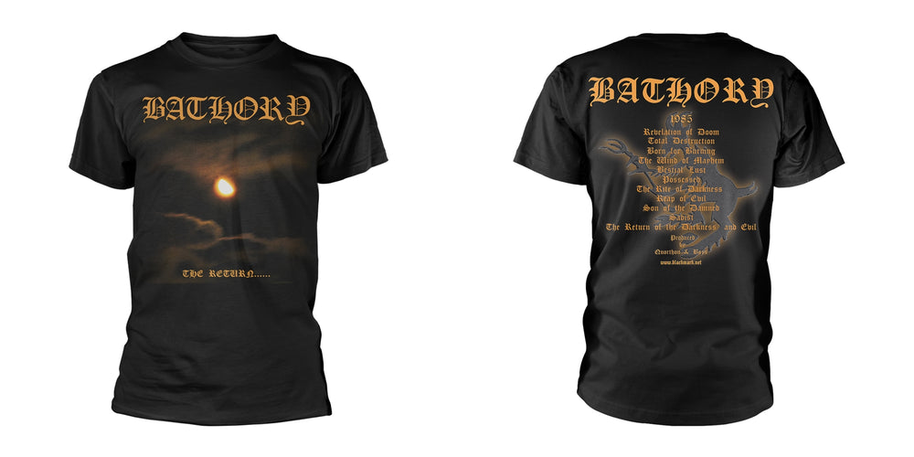 Bathory - The return...2017    T-Shirt