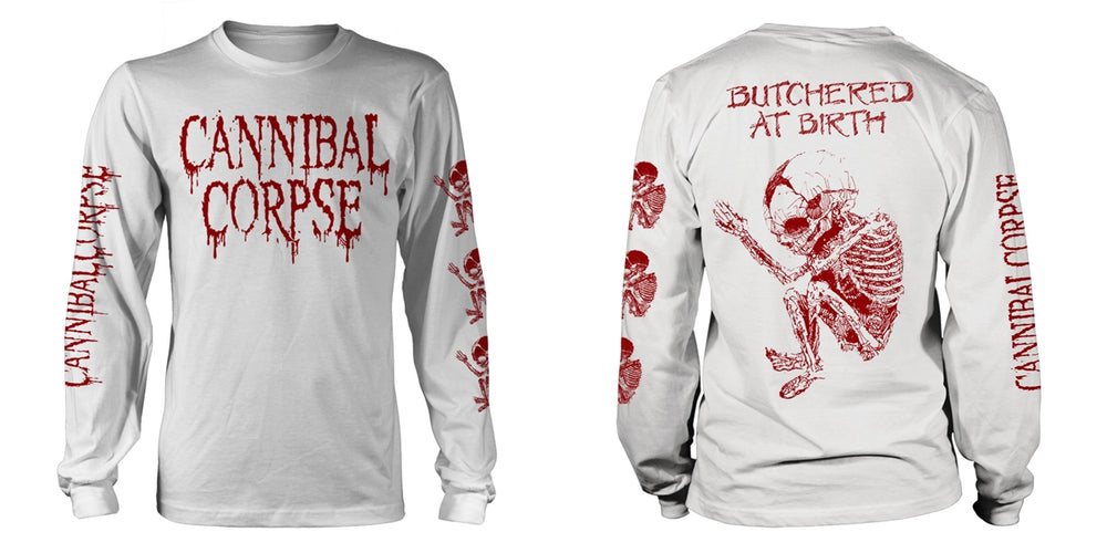 Cannibal Corpse - Butchered at birth baby  Long Sleeve  NEW # OFFICIAL