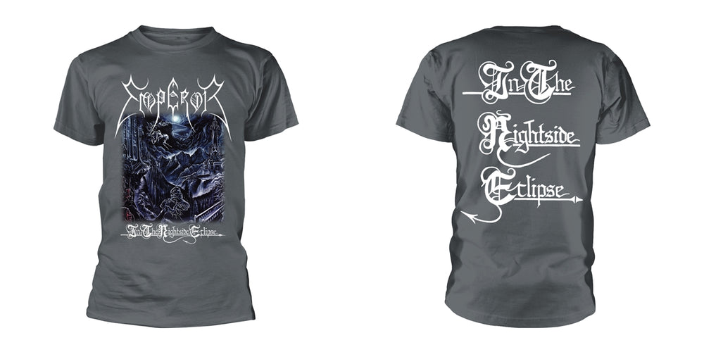 Emperor - In the nightside to eclipse Grey  T-Shirt