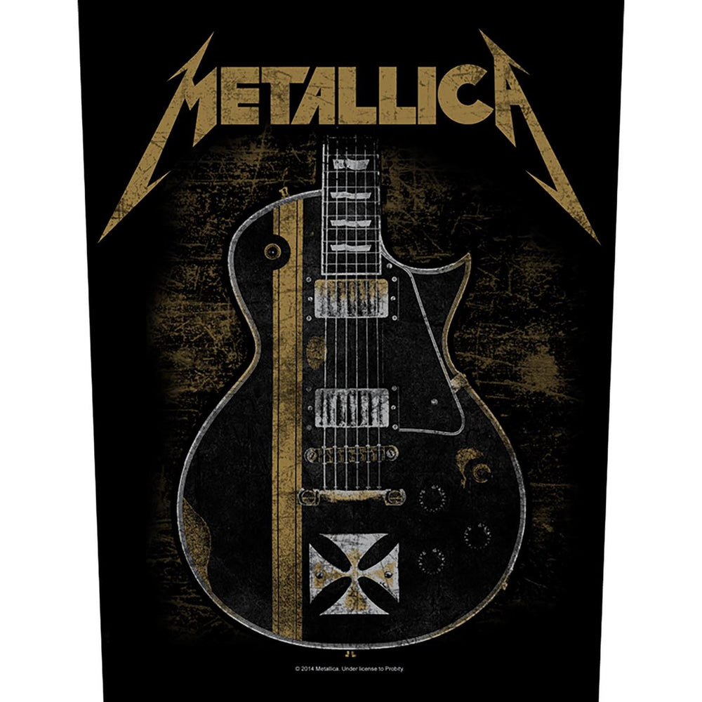 Metallica - Hetfield guitar    Backpatch