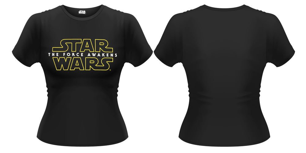 Star Wars - Force awakens   Movie Girlie T-Shirt